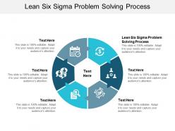 Lean six sigma problem solving process ppt powerpoint presentation inspiration show cpb
