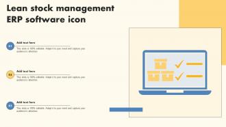 Lean Stock Management ERP Software Icon