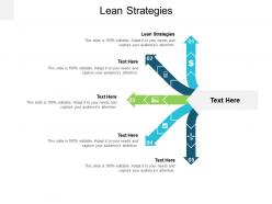 Lean strategies ppt powerpoint presentation summary display cpb