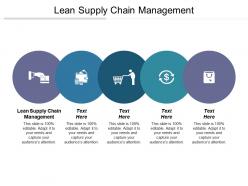 Lean supply chain management ppt powerpoint presentation file outfit cpb