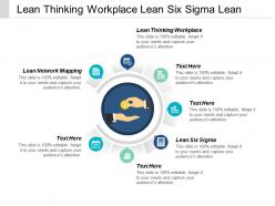 Lean thinking workplace lean six sigma lean network mapping cpb