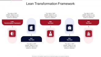 Lean Transformation Framework In Powerpoint And Google Slides Cpb