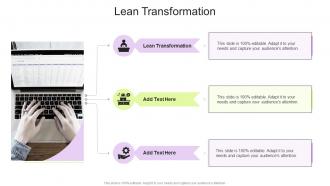 Lean Transformation In Powerpoint And Google Slides Cpb