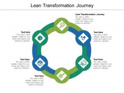Lean transformation journey ppt powerpoint presentation portfolio show cpb