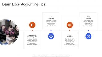Learn  Excel Accounting Tips In Powerpoint And Google Slides Cpb