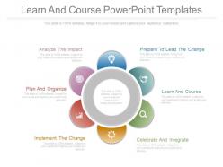 Learn and course powerpoint templates