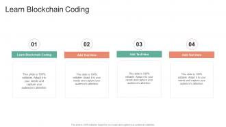 Learn Blockchain Coding In Powerpoint And Google Slides Cpb