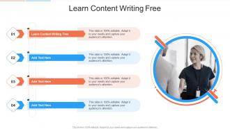 Learn Content Writing Free In Powerpoint And Google Slides Cpb