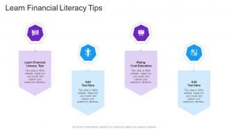 Learn Financial Literacy Tips In Powerpoint And Google Slides Cpb