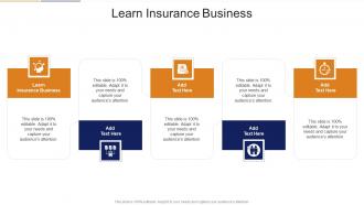 Learn Insurance Business In Powerpoint And Google Slides Cpb