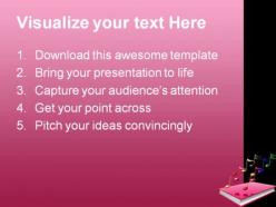 Learn music powerpoint templates and powerpoint backgrounds 0711