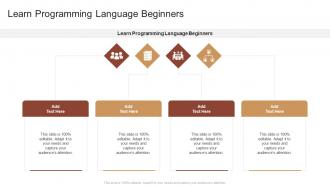 Learn Programming Language Beginners In Powerpoint And Google Slides Cpb