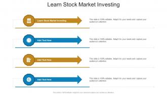 Learn Stock Market Investing In Powerpoint And Google Slides Cpb