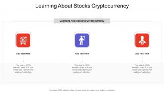 Learning About Stocks Cryptocurrency In Powerpoint And Google Slides Cpb