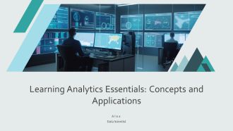 Learning Analytics Essentials Concepts And Applications PPT Graphics AT