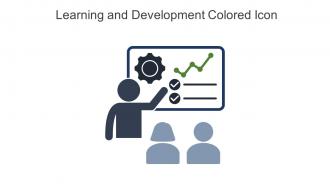 Learning And Development Colored Icon In Powerpoint Pptx Png And Editable Eps Format