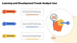 Learning And Development Trends Analysis Icon