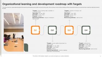 Learning And Development Roadmap Powerpoint PPT Template Bundles Analytical Informative