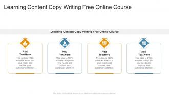 Learning Content Copy Writing Free Online Course In Powerpoint And Google Slides Cpb