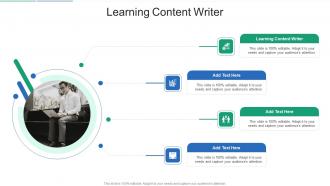 Learning Content Writer In Powerpoint And Google Slides Cpb
