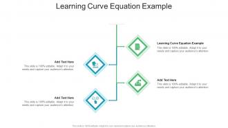 Learning Curve Equation Example In Powerpoint And Google Slides Cpb
