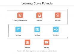 Learning curve formula ppt powerpoint presentation layouts format cpb