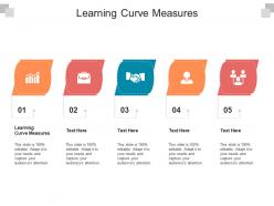 Learning curve measures ppt powerpoint presentation file rules cpb