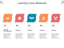 Learning curve measures ppt powerpoint presentation model microsoft cpb