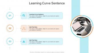 Learning Curve Sentence In Powerpoint And Google Slides Cpb
