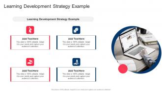 Learning Development Strategy Example In Powerpoint And Google Slides Cpb