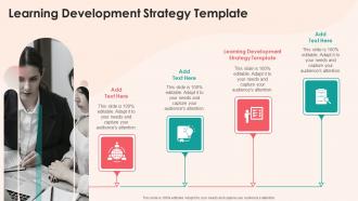 Learning Development Strategy Template In Powerpoint And Google Slides Cpb