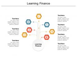 Learning finance ppt powerpoint presentation slides elements cpb