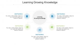 Learning Growing Knowledge Ppt Powerpoint Presentation Gallery Ideas Cpb