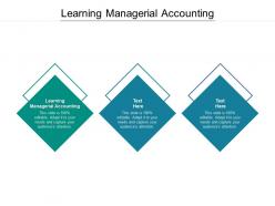 Learning managerial accounting ppt powerpoint presentation information cpb