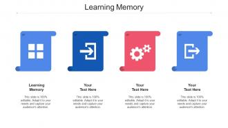Learning Memory Ppt Powerpoint Presentation Infographics Template Cpb