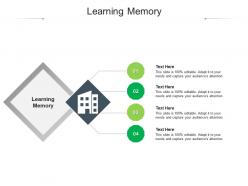 Learning memory ppt powerpoint presentation portfolio templates cpb