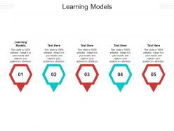 Learning models ppt powerpoint presentation file graphic images cpb