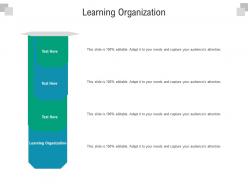 Learning organization ppt powerpoint presentation information cpb