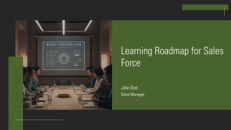 Learning Roadmap For Sales Force PPT Information AT