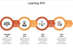 Learning roi ppt powerpoint presentation ideas guide cpb