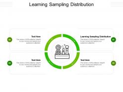 Learning sampling distribution ppt powerpoint presentation slides show cpb