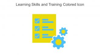 Learning Skills And Training Colored Icon In Powerpoint Pptx Png And Editable Eps Format