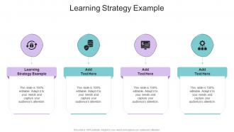 Learning Strategy Example In Powerpoint And Google Slides Cpb