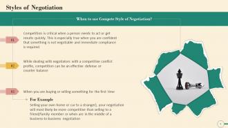 Learning The Five Styles Of Negotiation Training Ppt