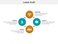 Lease audit ppt powerpoint presentation file mockup cpb