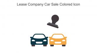 Lease Company Car Sale Colored Icon In Powerpoint Pptx Png And Editable Eps Format
