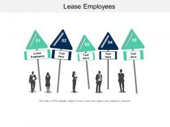 Lease employees ppt powerpoint presentation infographics gallery cpb
