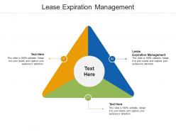 Lease expiration management ppt powerpoint presentation styles pictures cpb