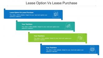 Lease Option Vs Lease Purchase Ppt Powerpoint Presentation Pictures Designs Download Cpb