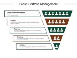Lease portfolio management ppt powerpoint presentation infographics grid cpb
